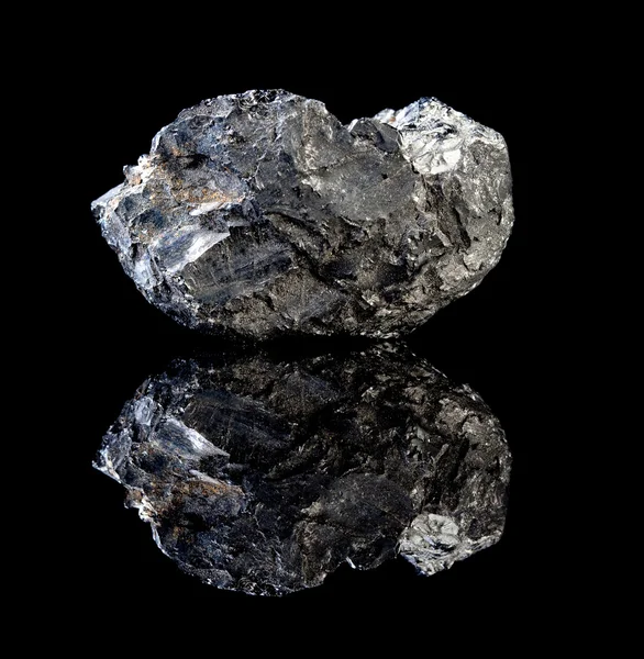 Siyah kömür kaya — Stok fotoğraf