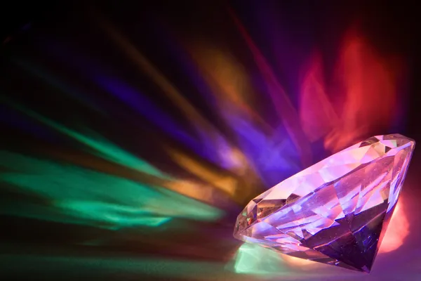 Diamant kleuren — Stockfoto