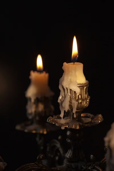 Antiker Kerzenständer — Stockfoto