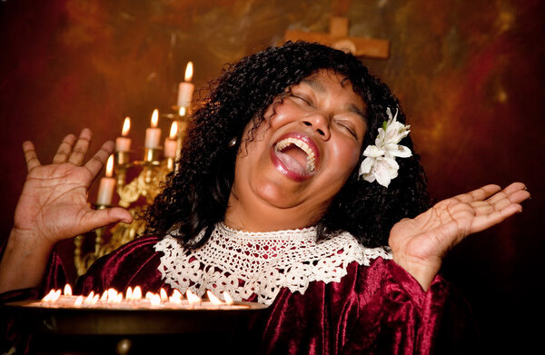 Библейская певица
