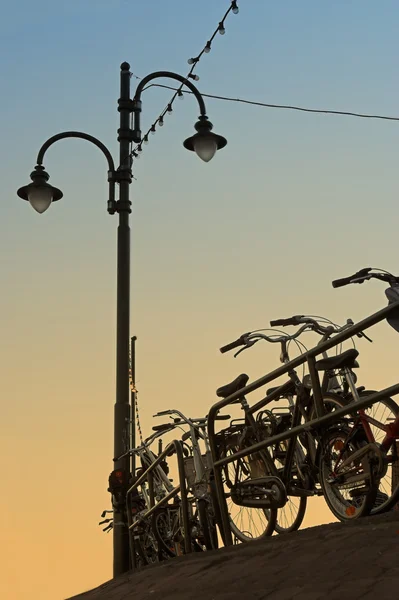 Holländska cyklar — Stockfoto
