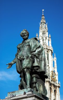 Rubens statue clipart