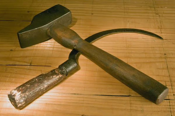 锤子和镰刀 — 图库照片