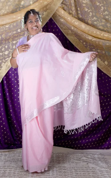 Saree tradicional — Foto de Stock