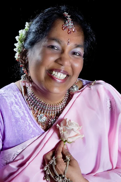 Indische glimlachen — Stockfoto