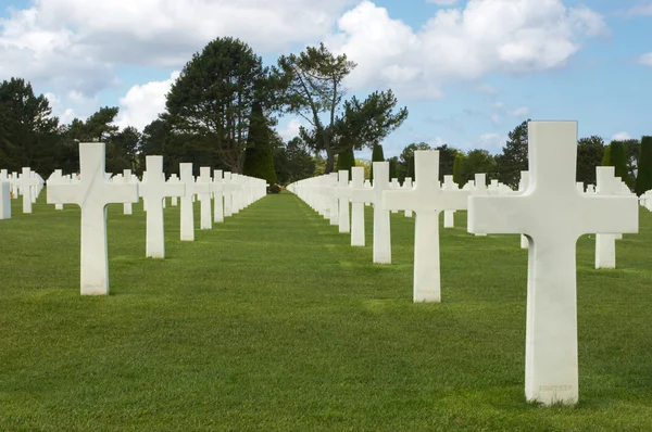 D-day graves — Stock Photo, Image