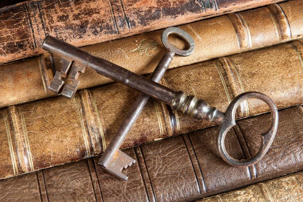 Censorship with rusty keys — Stock Photo, Image