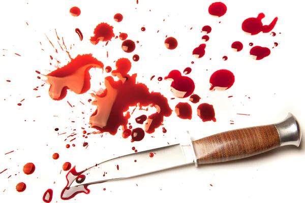 Zabijácký nůž — Stock fotografie