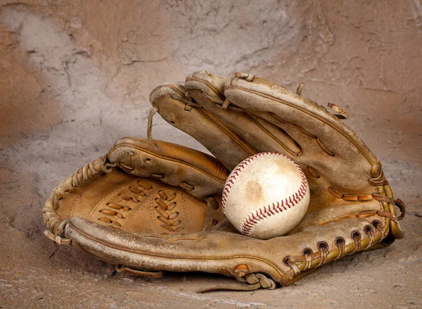 Viharvert baseball-kesztyű — Stock Fotó
