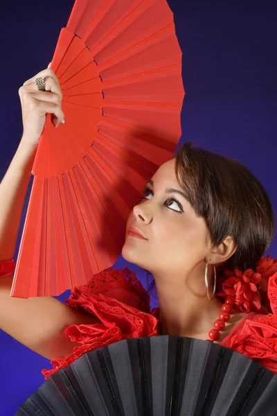 Close-up with fans — Stock Photo, Image
