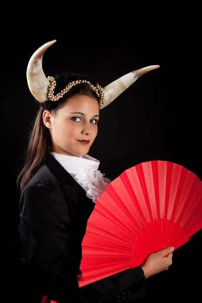 Toros zodiac kız — Stok fotoğraf