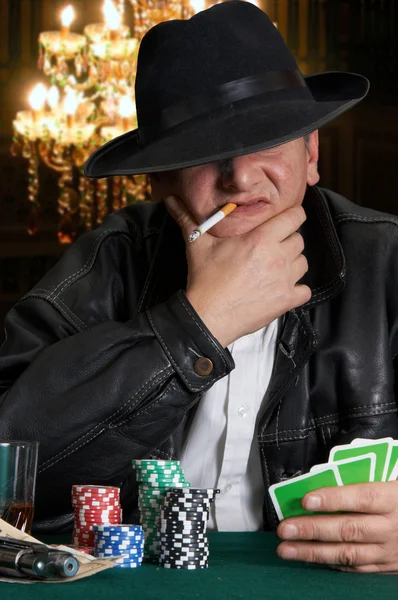 Casino guy — Stock Photo, Image