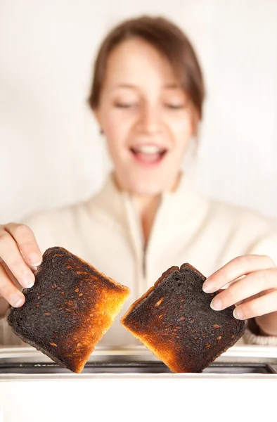 Toast surprise — Stock Photo, Image
