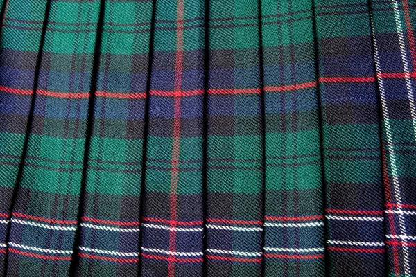 Scottish σκωτσέζικη φούστα — Φωτογραφία Αρχείου