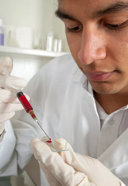 Lab blood tests — Stock Photo, Image