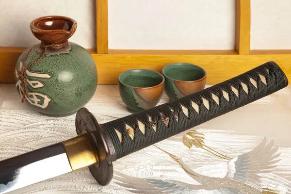 Japonský meč — Stock fotografie