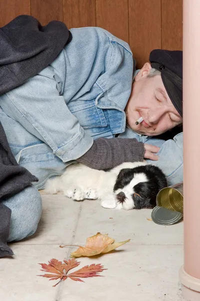 stock image Sleeping vagabond