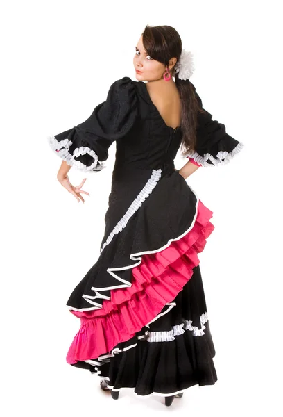 Postura flamenca — Foto de Stock