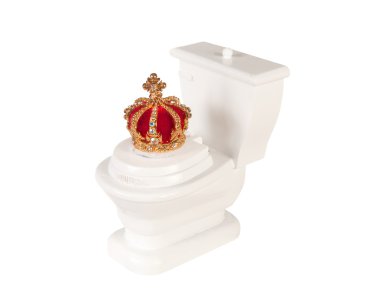 Royal toilet clipart