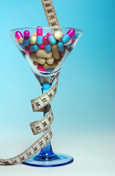 Diet pills — Stock Photo, Image