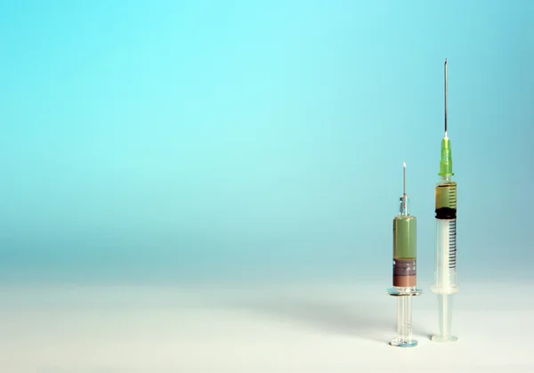 Syringe sizes — Stock Photo, Image