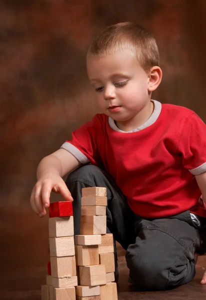 Building a tower — Stock Photo, Image
