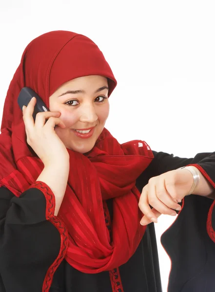 Phone call just in time — Stock Photo, Image
