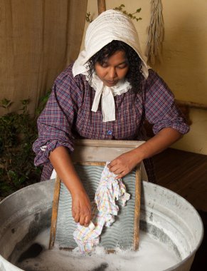 Victorian laundry clipart