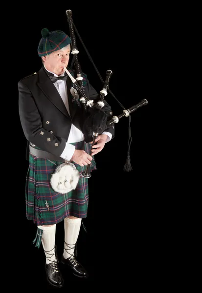 Highlander playing — Stock Photo, Image