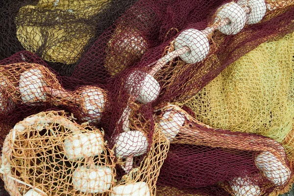 Corchos y redes de pesca — Foto de Stock