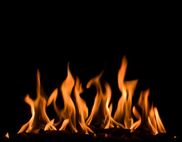 Feuriges Feuer — Stockfoto