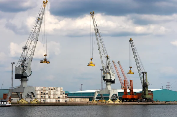 Containerhamn — Stockfoto