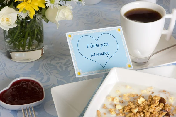 Coffee for mommy — Stock Photo, Image