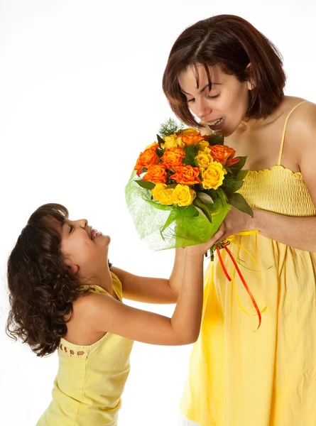 Kwiaty dla mamusi — Zdjęcie stockowe