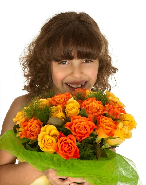 Flowers for mother — Stock Photo, Image