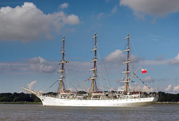 stock image On the river Scheldt