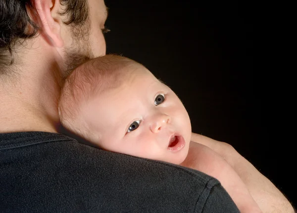 Safe with Dad — Stock Photo, Image