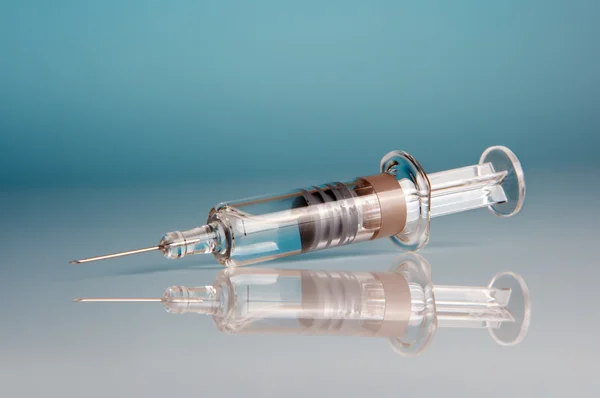 Flu syringe — Stock Photo, Image