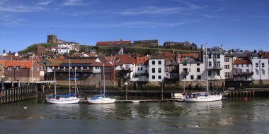 Whitby Harbour clipart