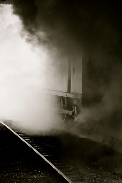 幽霊列車 ロイヤリティフリーのストック画像
