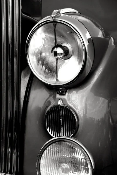Faróis de carro vintage — Fotografia de Stock
