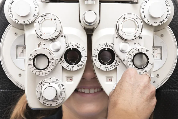 Horóscopo de prueba ocular — Foto de Stock