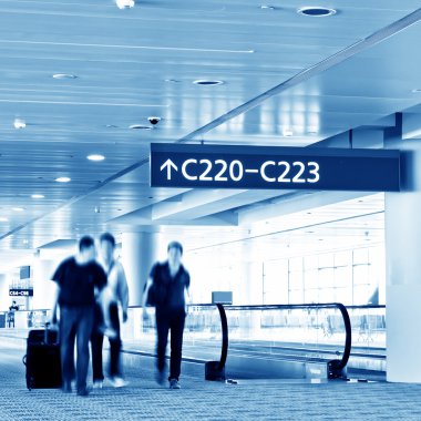 Modern binanın içi