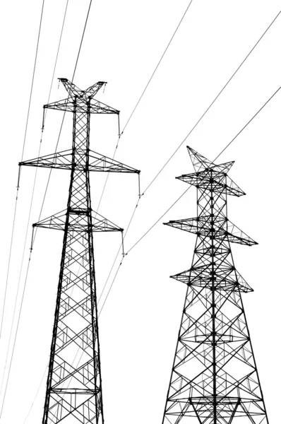 Electricity pylon — Stock Photo, Image