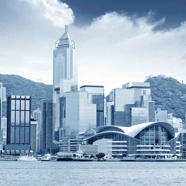 Hong kong hamn — Stockfoto