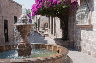 Callejon del Romance (Romance Alley), Morelia (Mexico) clipart