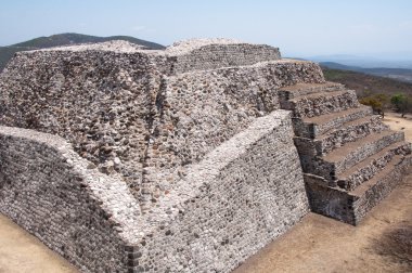 arkeolojik xochicalco Meksika