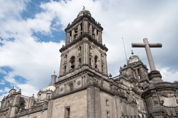 Metropolitní katedrála, mexico city — Stock fotografie