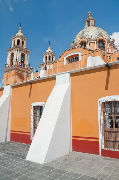 "Santuario de los remedios ", Cholula, Puebla (Mexico ) — стоковое фото