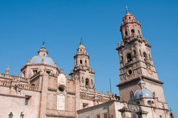 モレリア大聖堂、ミチョアカン州 （メキシコ) — ストック写真